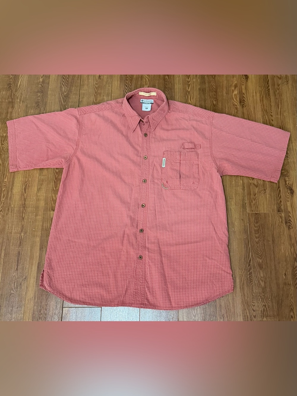 Men’s Columbia Sportswear “River Lodge” Short Sleeve Button-Down Shirt - Size XL